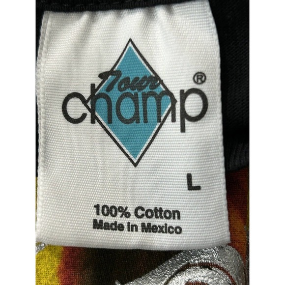 Vintage Tantric Rock Band 2001 Front Back Graphic Black Tee Shirt Size L - Picture 9 of 11